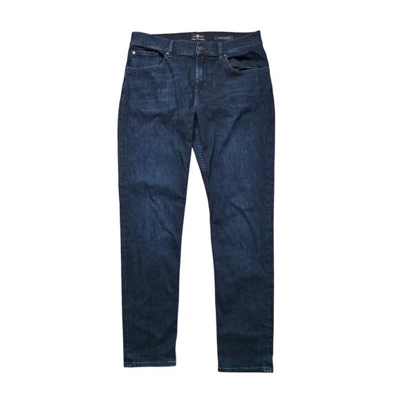 7 For All Mankind Slimmy Tapered Luxe Performance Jeans Men’s - Picture 1 of 9